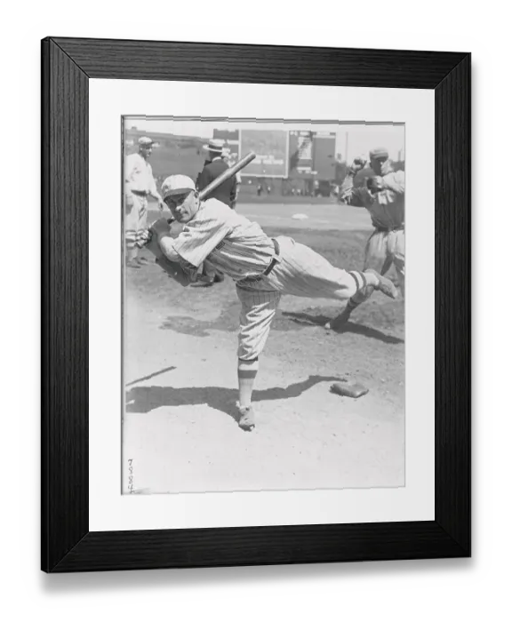 Framed Print : Max Flack Preparing to Bat Framed Print : Max Flack Preparing to Bat