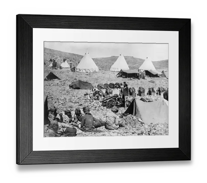 Framed Print : Saudi Arabian Army Base Camp Framed Print : Saudi Arabian Army Base Camp