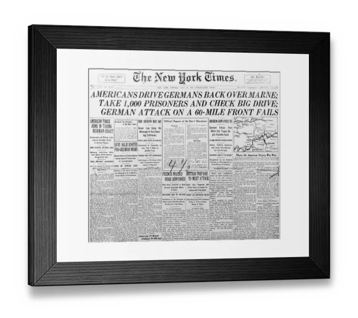 Framed Print : New York Times Headlines Framed Print : New York Times Headlines