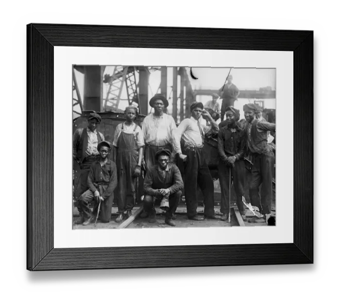 Framed Print : Charles Knight And Winning Riveting Crew Framed Print : Charles Knight And Winning Riveting Crew