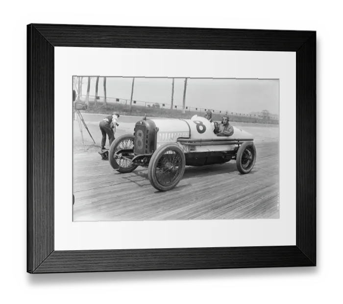 Framed Print : Racecar at Sheepshead Bay Track Framed Print : Racecar at Sheepshead Bay Track