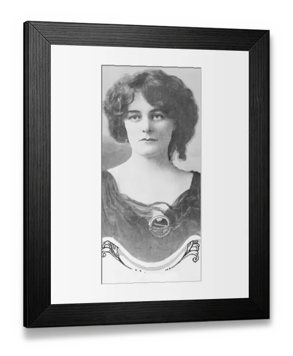 Framed Print : Irish Political Activist Maude Gonne McBride Framed Print : Irish Political Activist Maude Gonne McBride