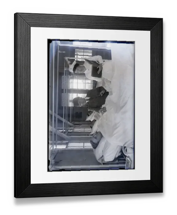 Framed Print : Dr Rosalies Morton, Holding Patient Framed Print : Dr Rosalies Morton, Holding Patient
