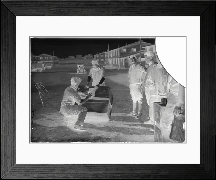 Framed Print : Camp Upton on Long Island