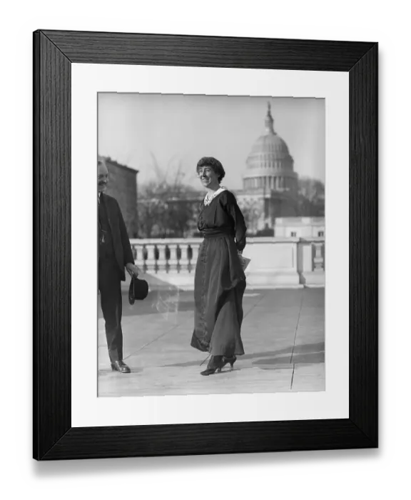 Framed Print : Congresswoman Jeannette Rankin Framed Print : Congresswoman Jeannette Rankin