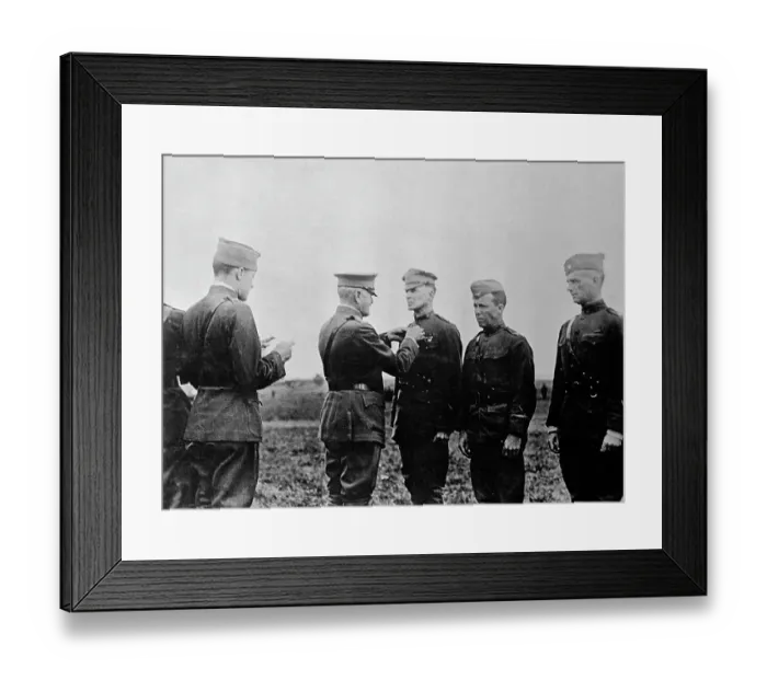 Framed Print : Douglas MacArthur and Officers During Medal Ceremony Framed Print : Douglas MacArthur and Officers During Medal Ceremony