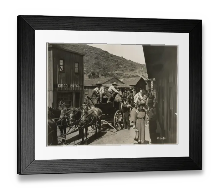 Framed Print : Stagecoach Delivering Mail Framed Print : Stagecoach Delivering Mail