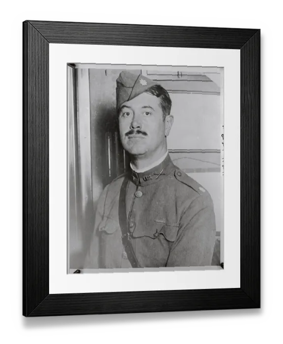 Framed Print : Robert McCormick in WWI Uniform Framed Print : Robert McCormick in WWI Uniform