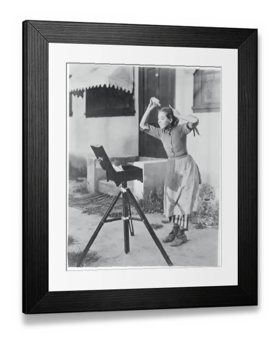 Framed Print : Mary Pickford Appearing in Suds Framed Print : Mary Pickford Appearing in Suds
