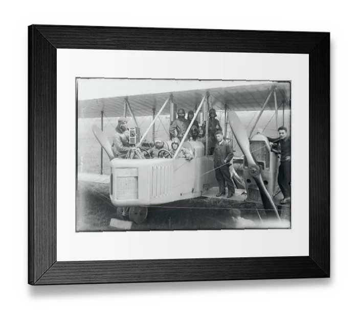 Framed Print : Soldiers Gathering In and Around Aircraft Framed Print : Soldiers Gathering In and Around Aircraft