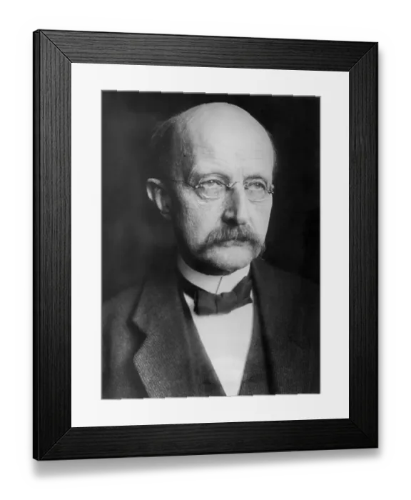 Framed Print : Max Planck