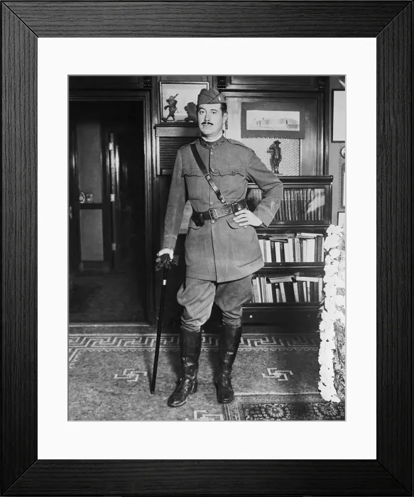 Framed Print : Robert McCormick Wearing Uniform Framed Print : Robert McCormick Wearing Uniform