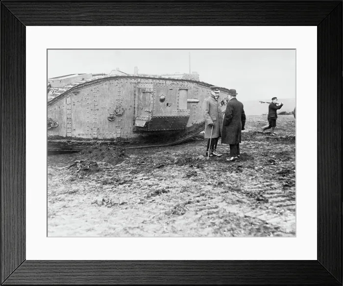 Framed Print : Sir William Robertson and Sir William Tritton Framed Print : Sir William Robertson and Sir William Tritton