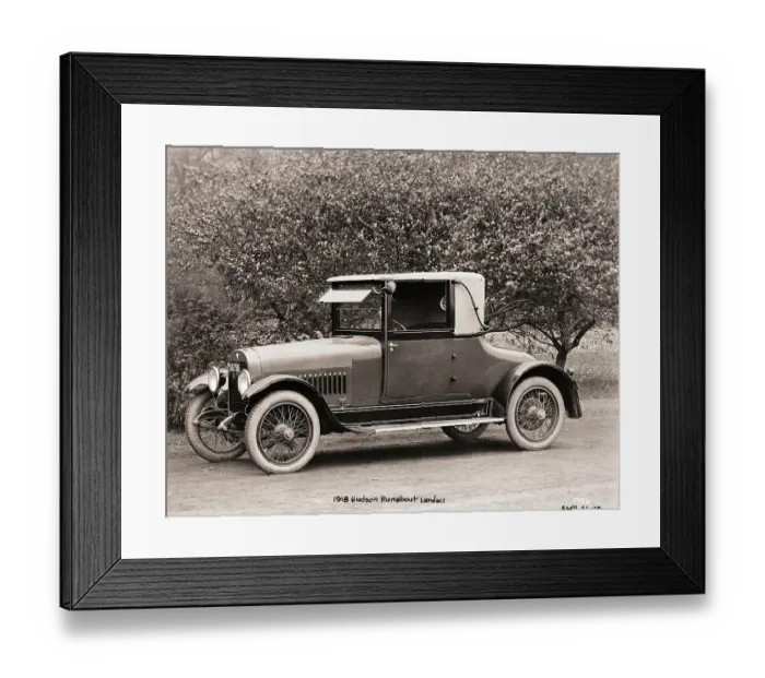 Framed Print : 1918 Hudson Runabout Landau Framed Print : 1918 Hudson Runabout Landau