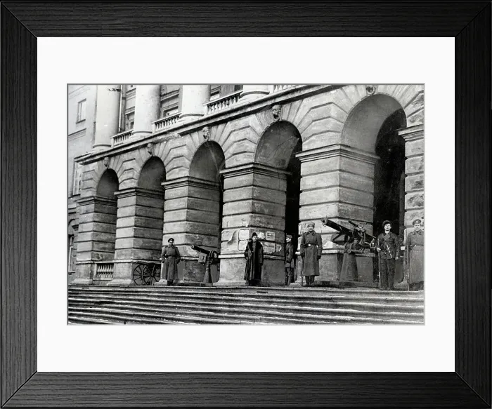 Framed Print : Entrance To The Smolney Institute Framed Print : Entrance To The Smolney Institute