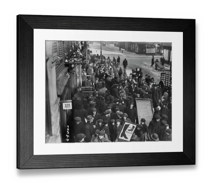 Framed Print : NYC Coal Shortage, 1917 Framed Print : NYC Coal Shortage, 1917