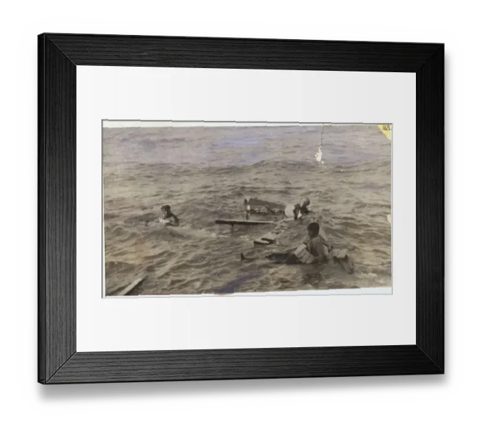 Framed Print : Survivors of AntillesStaying Afloat