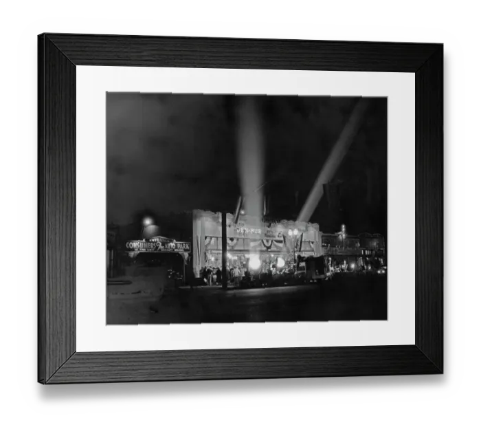 Framed Print : Grand Central Market Opening, 1917 Framed Print : Grand Central Market Opening, 1917