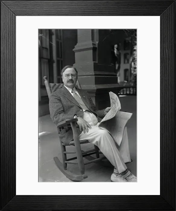 Framed Print : Mayor John Hylan Framed Print : Mayor John Hylan