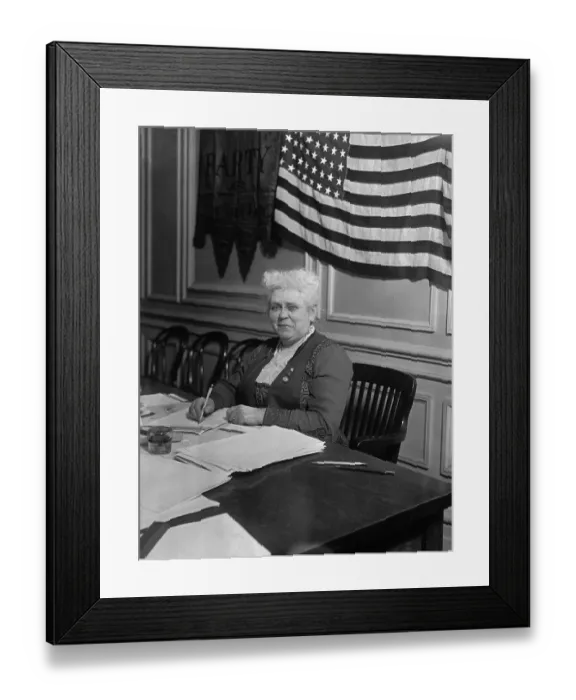 Framed Print : Chairman of Woman Suffrage Party Mary Garrett Hay
