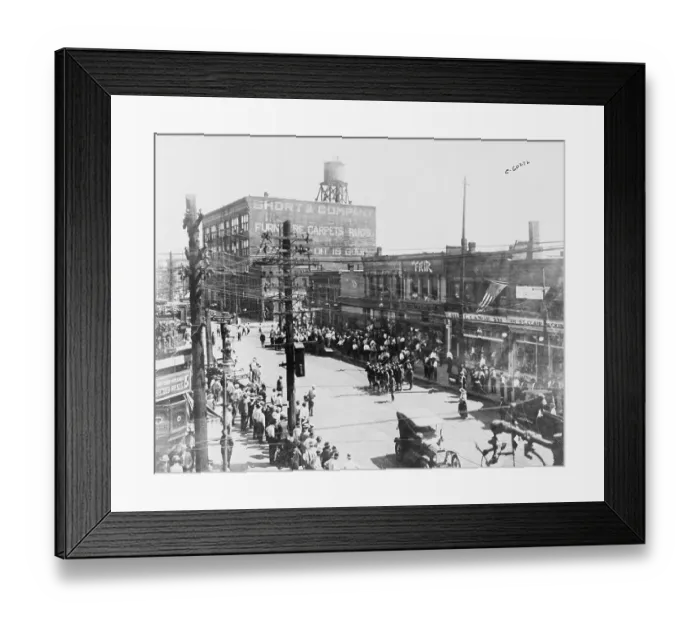 Framed Print : East St. Louis After Race Riot Framed Print : East St. Louis After Race Riot