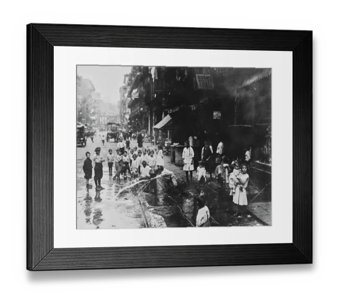 Framed Print : New York City Street Scene Framed Print : New York City Street Scene