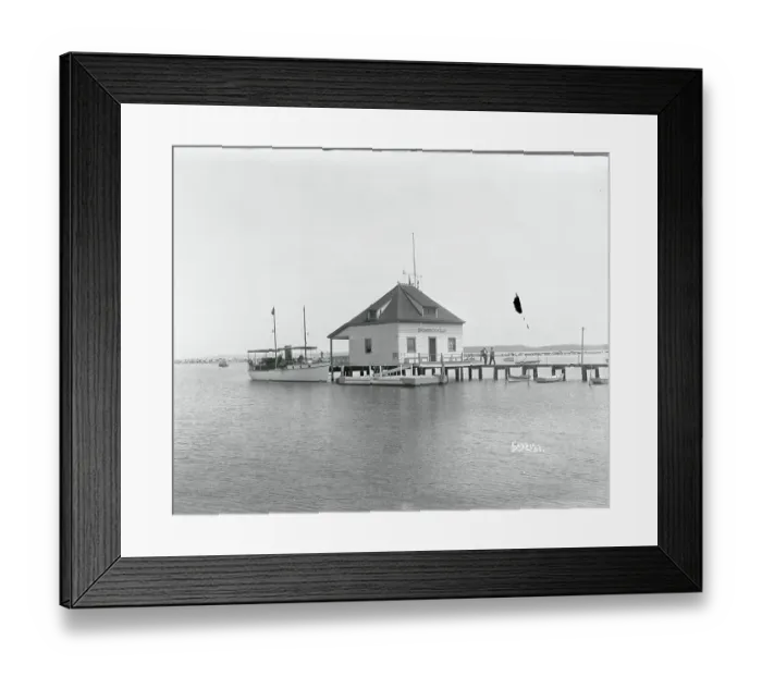 Framed Print : Sag Harbor Yacht Club Framed Print : Sag Harbor Yacht Club