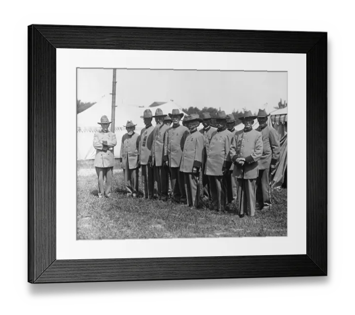 Framed Print : Confederate Soldiers Stand For Review Framed Print : Confederate Soldiers Stand For Review