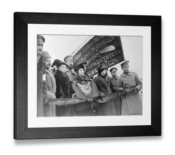 Framed Print : Funeral Procession for Czarist Russia Framed Print : Funeral Procession for Czarist Russia