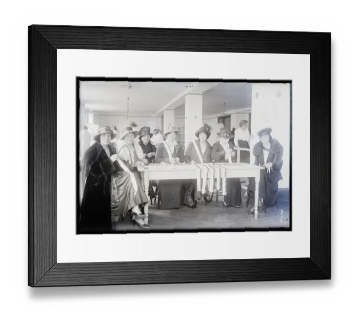 Framed Print : Theatrical Women Working For Soldiers Framed Print : Theatrical Women Working For Soldiers