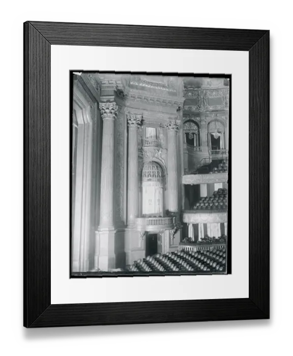 Framed Print : Interior View of the Century Theater Framed Print : Interior View of the Century Theater