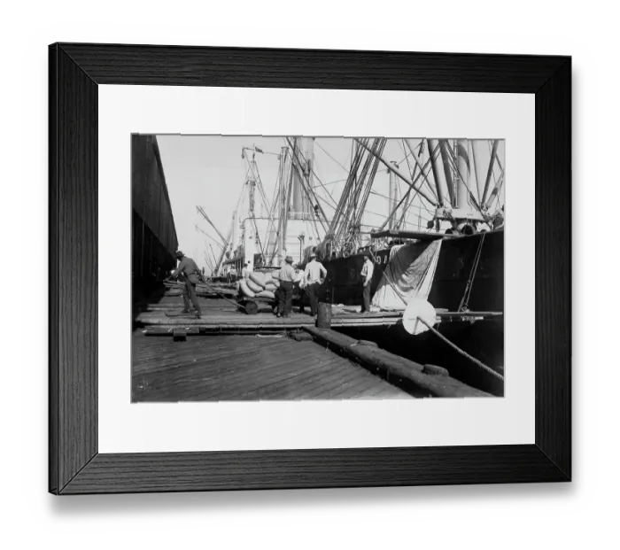 Framed Print : Waterfront, New Orleans Framed Print : Waterfront, New Orleans
