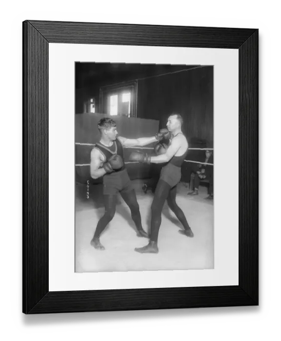 Framed Print : Boxer Les Darcy