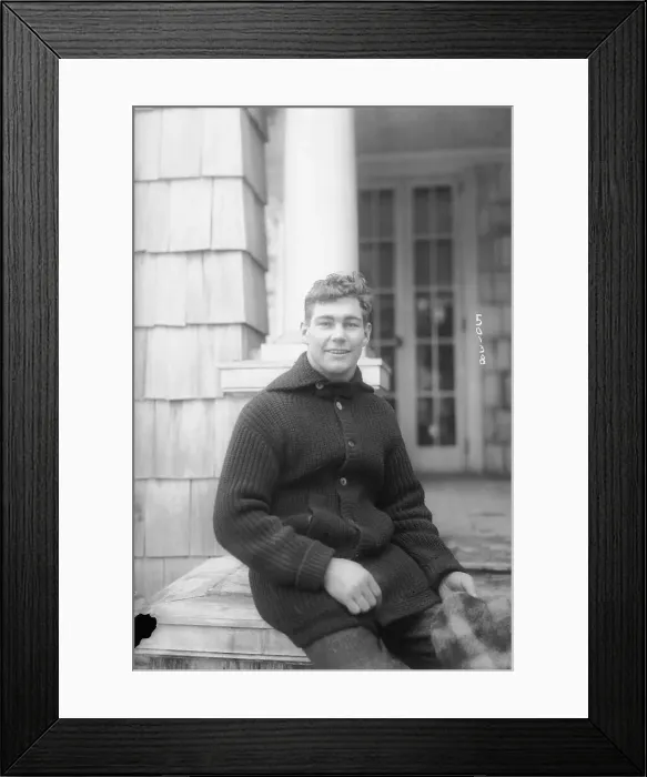 Framed Print : Boxer Les Darcy Framed Print : Boxer Les Darcy