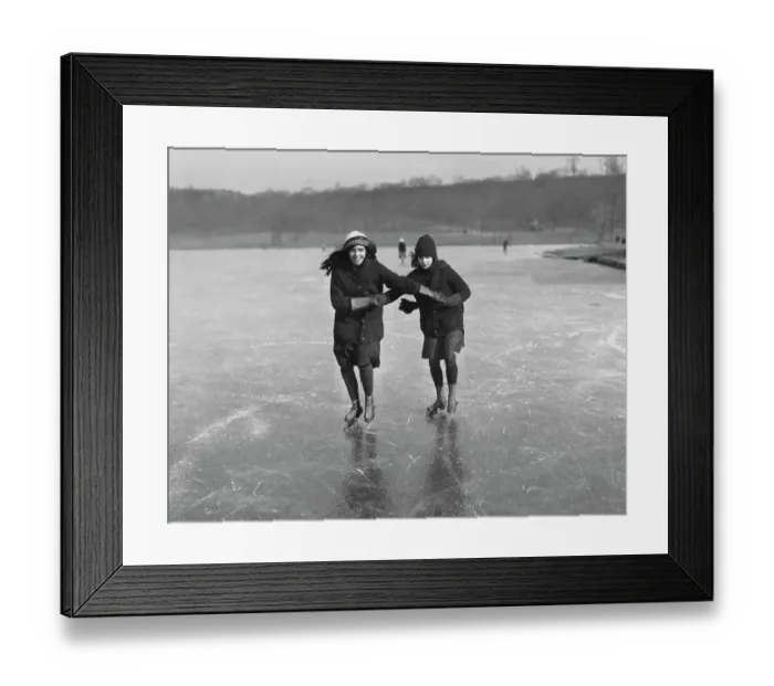 Framed Print : Skating In Van Cortlandt Park Framed Print : Skating In Van Cortlandt Park
