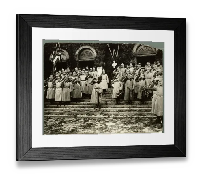 Framed Print : General Von Heeringen's Birthday Celebration Framed Print : General Von Heeringen's Birthday Celebration