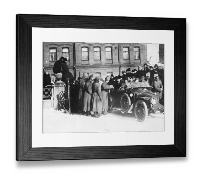 Framed Print : Checkpoint on the Duma Grounds Framed Print : Checkpoint on the Duma Grounds