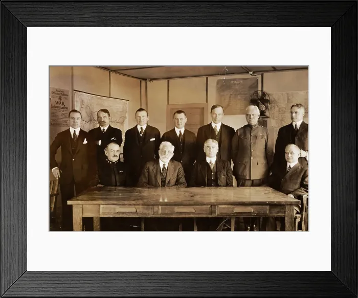 Framed Print : War Industries Board