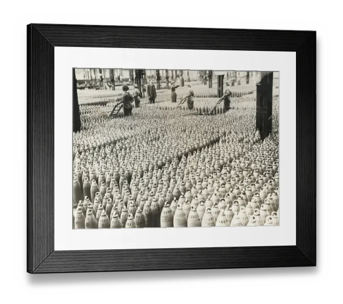 Framed Print : British Ammunition Factory Framed Print : British Ammunition Factory