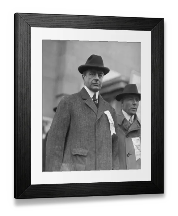 Framed Print : Economist Benjamin Strong, Jr Framed Print : Economist Benjamin Strong, Jr