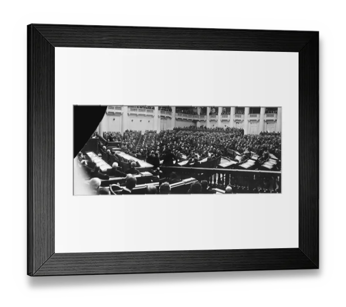 Framed Print : Last Session of the Russian Duma Framed Print : Last Session of the Russian Duma