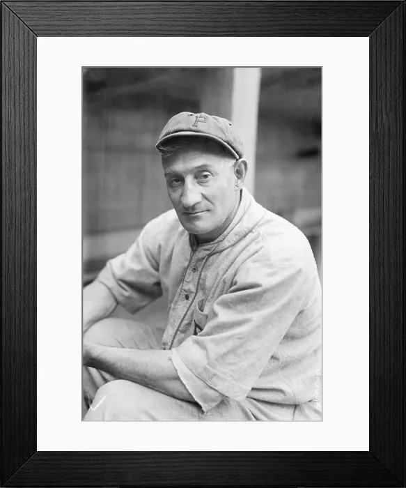 Framed Print : Hans Wagner Seated Waist-Up In Uniform