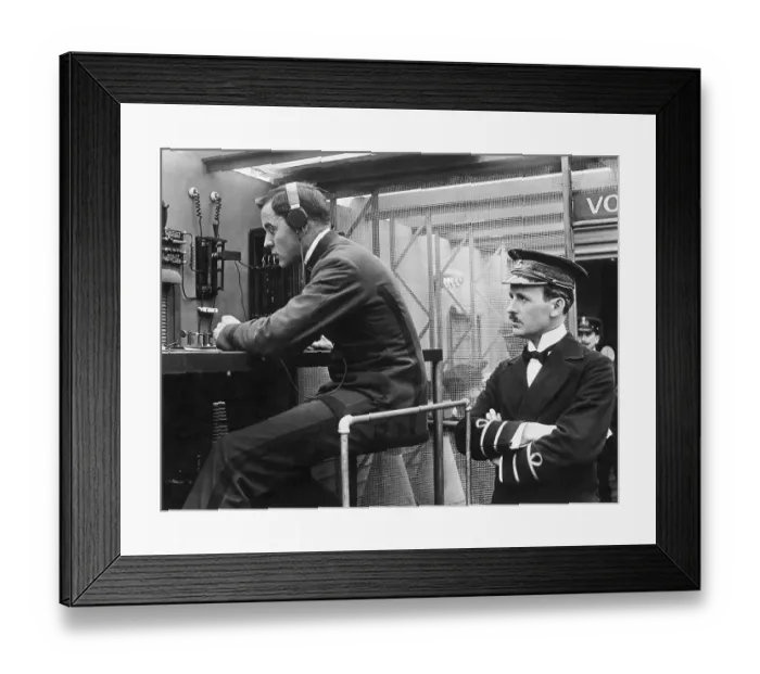 Framed Print : Scene from The Zeppelin's Last Raid Framed Print : Scene from The Zeppelin's Last Raid
