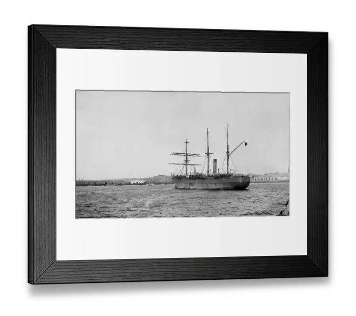 Framed Print : A Rescue Ship Framed Print : A Rescue Ship