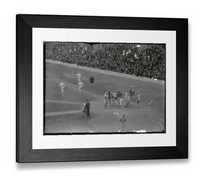 Framed Print : Argument in World Series Framed Print : Argument in World Series
