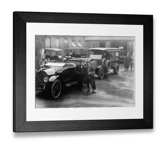 Framed Print : Harvey Firestone and Thomas Edison Framed Print : Harvey Firestone and Thomas Edison
