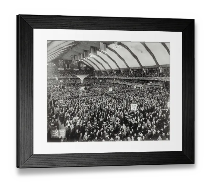 Framed Print : Opening of G.O.P. Convention Framed Print : Opening of G.O.P. Convention