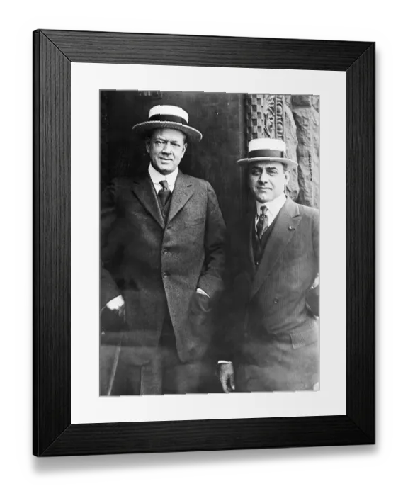 Framed Print : Frank Hitchcock with William Haywood Framed Print : Frank Hitchcock with William Haywood