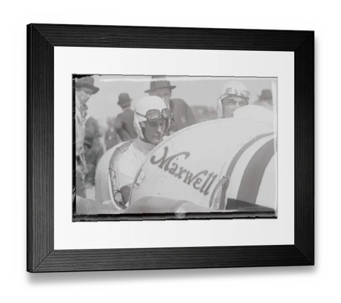 Framed Print : Rickanbacher in Race Car Framed Print : Rickanbacher in Race Car