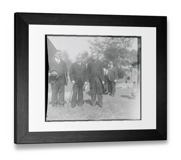 Framed Print : Thomas B. Smith and Admiral Peary
